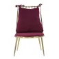 Fotel GLAM BACKY 55 60 83 cm (wysokość siedziska 35 cm)